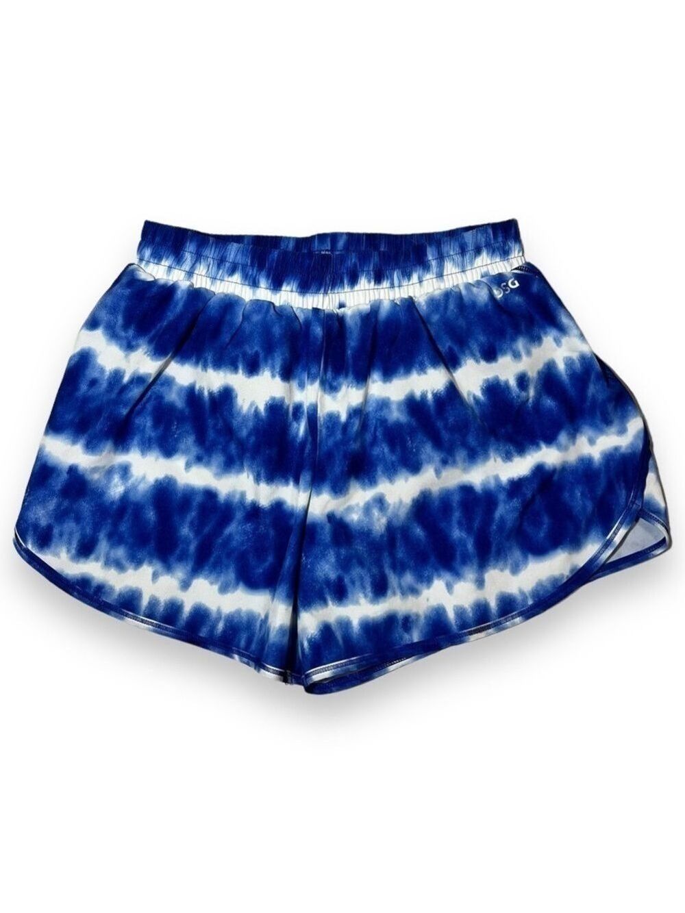 DSG Girl’s Stride Short Blue Tie Dye Size XL (16)